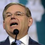 FILE - In this March 5, 2013 file photo, Senate Foreign Relations Committee Chairman Sen. Robert Menendez, D-N.J. speaks in Washington. Menendez, on Sunday June 13, 2013 said "there'll never be a road to the White House for the Republican Party" if immigration overhaul fails to pass. (AP Photo/Susan Walsh, File)