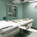 This photo taken May 27, 2008 file photo shows the gurney in Huntsville, Texas, where Texas' condemned are strapped down to receive a lethal dose of drugs. The first execution by lethal injection in Texas occurred in 1982. Since then the state has executed 499 prisoners. (AP Photo/Pat Sullivan, File)
