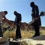 This citizen journalism image provided by Edlib News Network, ENN, which has been authenticated based on its contents and other AP reporting, shows Syrian rebels preparing to fire locally made rockets, in Idlib province, northern Syria, Tuesday, June 4, 2013. The Syrian government has denied it is facing a popular uprising since the revolt against Assad's rule erupted in March 2011, saying that the army is fighting foreign-backed terrorists who want to destroy the country.(AP Photo/Edlib News Network ENN)