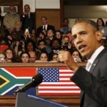 U.S. President Barack Obama delivers remarks at the University of Cape Town, June 30, 2013. REUTERS/Jason Reed