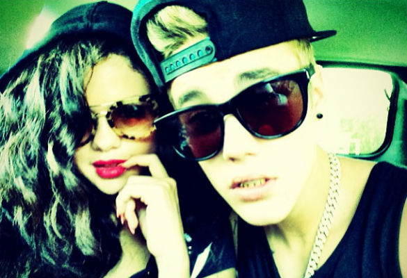 Biebs started rekindled romance rumours when he shared this snap of him and Selena earlier this month (Photo Instagram-Justin Bieber)