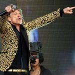 Mick Jagger of Rolling Stones performs at British Summer Time at Hyde Park in London on Saturday, July 6, 2013. (Photo by Jon Furniss/Invision/AP Images)