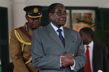 Zimbabwean President Robert Mugabe