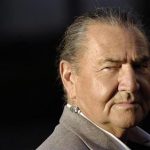 Schellenberg, a cast member in the HBO film "Bury My Heart at Wounded Knee," arrives at the premiere of the film in Los Angeles