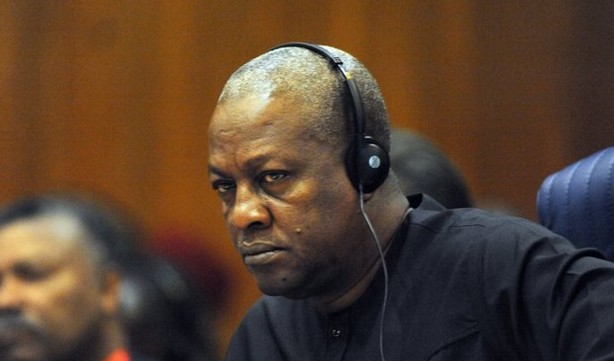 Ghana president John Mahama