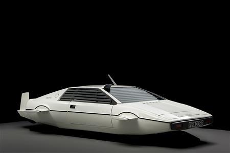 The 007 Lotus Esprit 'Submarine Car', used in the James Bond movie "The Spy Who Loved Me" is pictured in this handout photo.