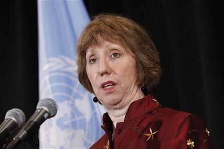 European Union foreign policy chief Catherine Ashton