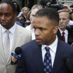 Jackson Jr. leaves his sentencing hearing in Washington