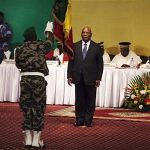 Mali's President-elect Keita attends his swearing-in ceremony in Bamako