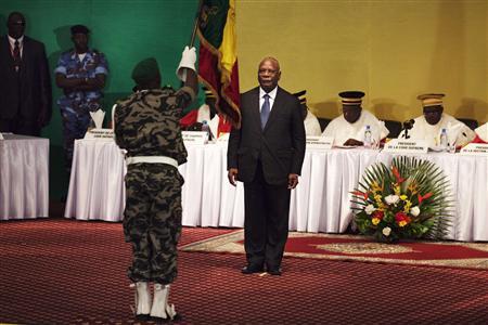 Mali's President-elect Keita attends his swearing-in ceremony in Bamako