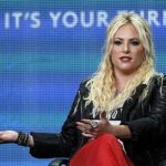 McCain, daughter of U.S. Senator John McCain, and executive producer and host of the television show "Raising McCain" speaks during the Pivot television portion of the Television Critics Association Summer press tour in Beverly Hills