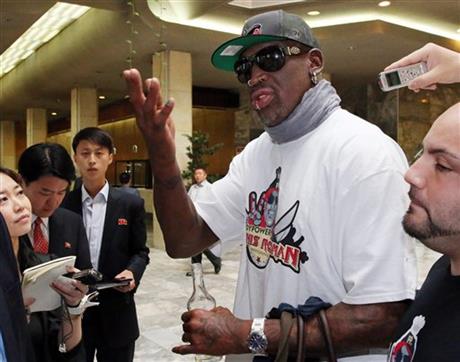 NBA star Dennis Rodman