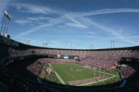 NFL stadium falls