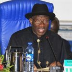 Nigeria's President Goodluck Jonathan attends the 43rd Economic Community of West African States (ECOWAS) meeting in Abuja