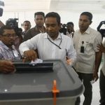 Presidential candidate Yaamin Abdul Qayyoom