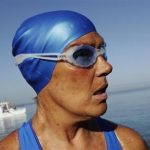 U.S. long-distance swimmer Diana Nyad is pictured before attempting to swim to Florida from Havana