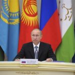 Russian President Putin takes part in a meeting of leaders of the Collective Security Treaty Organisation in Sochi