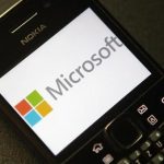 A photo illustration shows the Microsoft logo displayed on a Nokia phone in Vienna