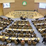 A general view of the opening session of Heads of States and Government of the African Union on the case of African relationship with the ICC in Addis Ababa