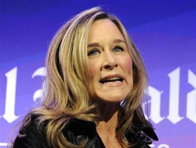 Burberry CEO Angela Ahrendts speaks at the IHT Heritage Luxury conference in London