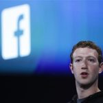 Mark Zuckerberg during a Facebook press event to introduce 'Home' a Facebook app suite in Menlo Park