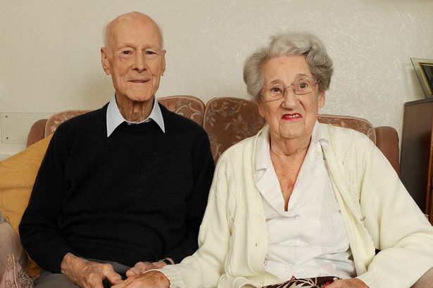 Ted and jean Parsons from New Malden