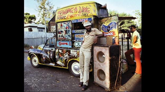 The Swingaling mobile record shack