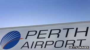 The drugs were found at Perth Airport