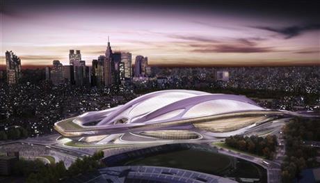 Tokyo plans to build for the 2020 Summer Olympics