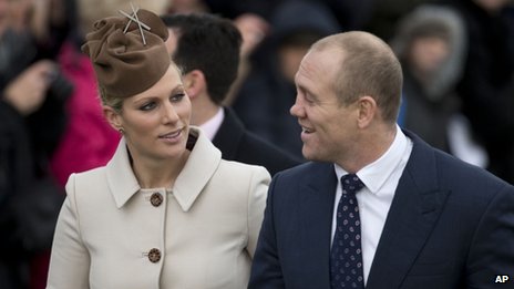 Zara Tindall, wife of former England rugby player Mike Tindall, is Prince William's cousin
