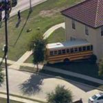 bus that crashed into a house at Joint Base San Antonio-Fort Sam Houston