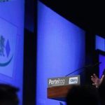 German Chancellor Merkel makes speech during CSU party convention in Munich
