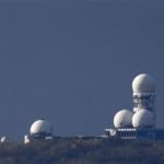 Antennas of the former NSA listening station are seen at the Teufelsberg hill or Devil's Mountain in Berlin