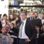 Bill Gates speaks at a breakfast meeting in Oslo