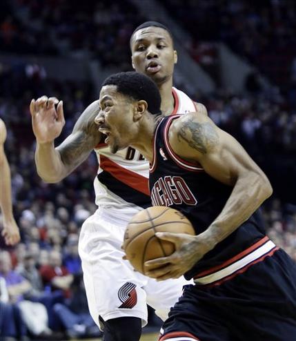 Derrick Rose, Damian Lillard