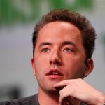 Dropbox CEO Houston speaks at TechCrunch Distrupt 2013 in San Francisco