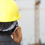 Engineer Talking Over Phone