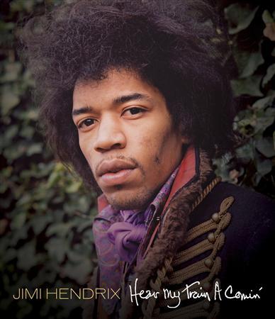 Handout shows the cover of "Jimi Hendrix - Hear My Train A Comin" DVD