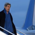 U.S. Secretary of State Kerry arrives at Geneva International airport