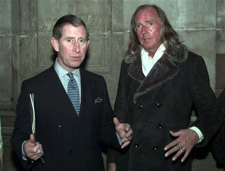 PRINCE CHARLES MEETS COMPOSER JOHN TAVENER