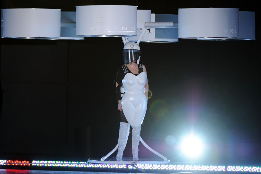Benjamin Rollins Caldwell's Binary Room At Lady Gaga's artRave
