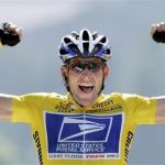 Armstrong of US wins the 17th stage of the Tour de France.