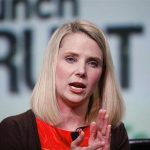 Marissa Mayer, President and CEO of Yahoo!, speaks on stage during a fireside chat session at TechCrunch Disrupt SF 2013 in San Francisco, California