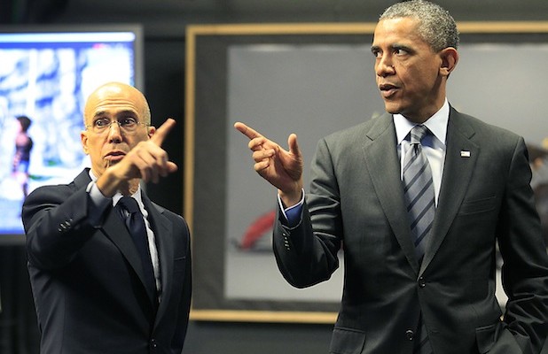Obama Discusses Economy At DreamWorks Animation Facility In California