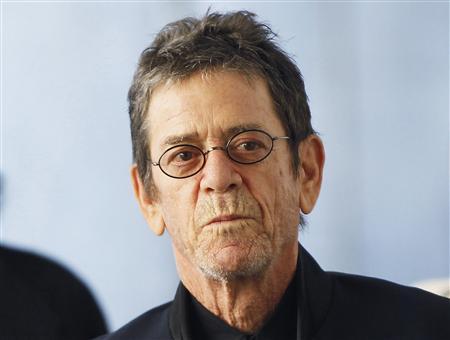 File photo of musician Lou Reed arriving for the Metropolitan Opera's premiere of "Le Comte Ory" at Lincoln Center in New York
