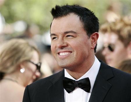 Seth MacFarland, the creator of "Family Guy", arrives at the 61st annual Primetime Emmy Awards in Los Angeles