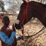 S'manga Khumalo the first black jockey