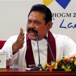 Sri Lankan President Mahinda Rajapaksa