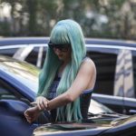 Actress Amanda Bynes arrives for a court hearing at Manhattan Criminal Court in New York