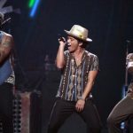 Bruno Mars performs during the iHeartRadio Music Festival in Las Vegas